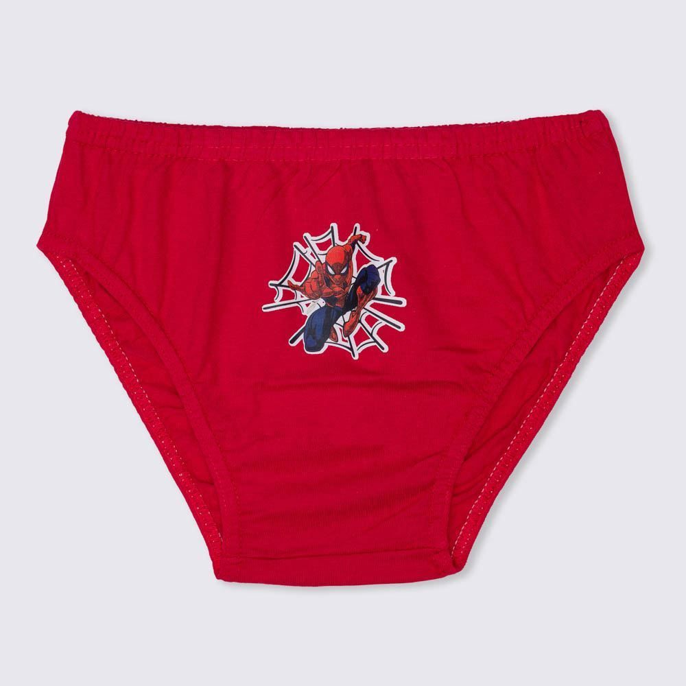 Kit 3 Cuecas Infantil 4 a 10 Anos Spider Man 133 Marvel