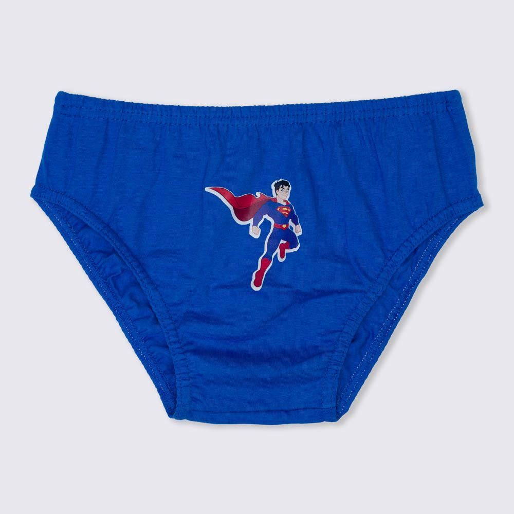 Kit 3 Cuecas 4 a 10 Anos Superman 18 DC Comics