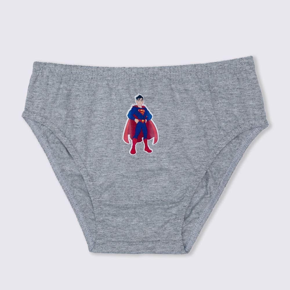 Kit 3 Cuecas 4 a 10 Anos Superman 18 DC Comics