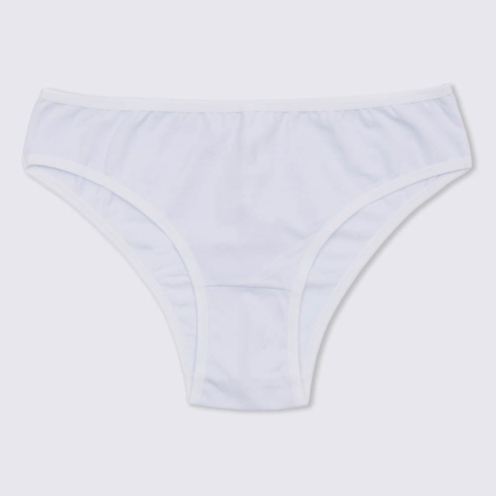 Kit 5 Calcinhas Cotton Básica Holla