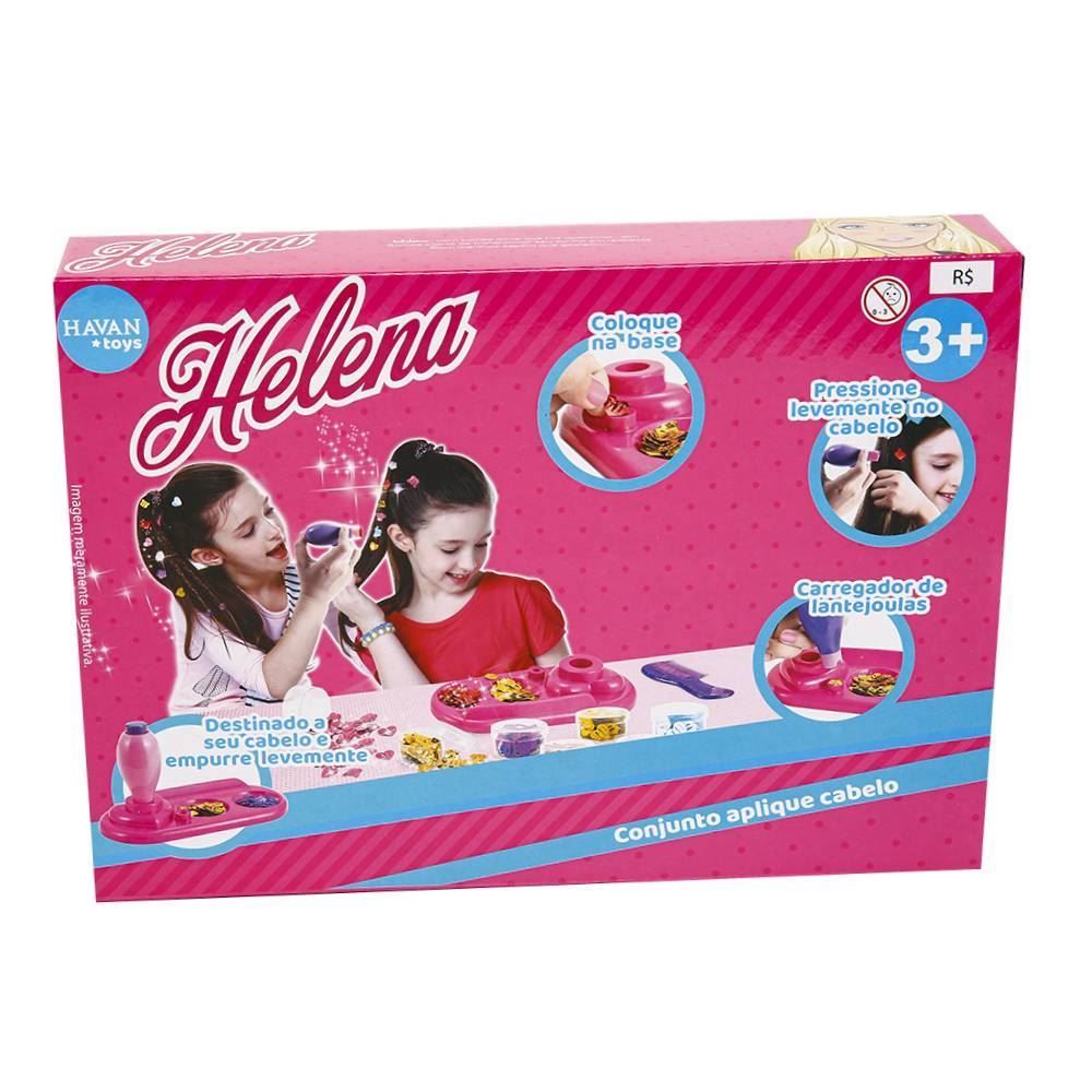 Kit Acessórios Cabelo Infantil Helena Havan Toys - HBR0473 