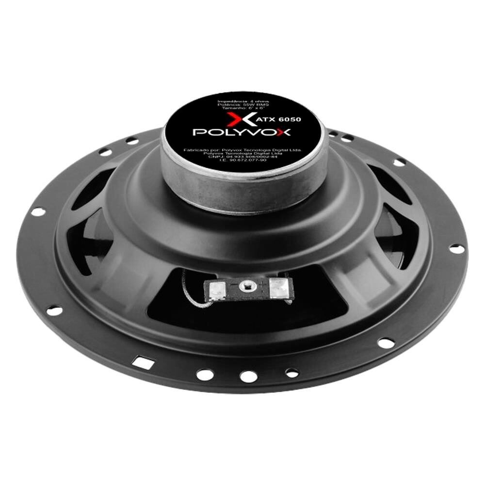 Kit Alto Falante 6" Atx 6050 220W Polyvox - Preto