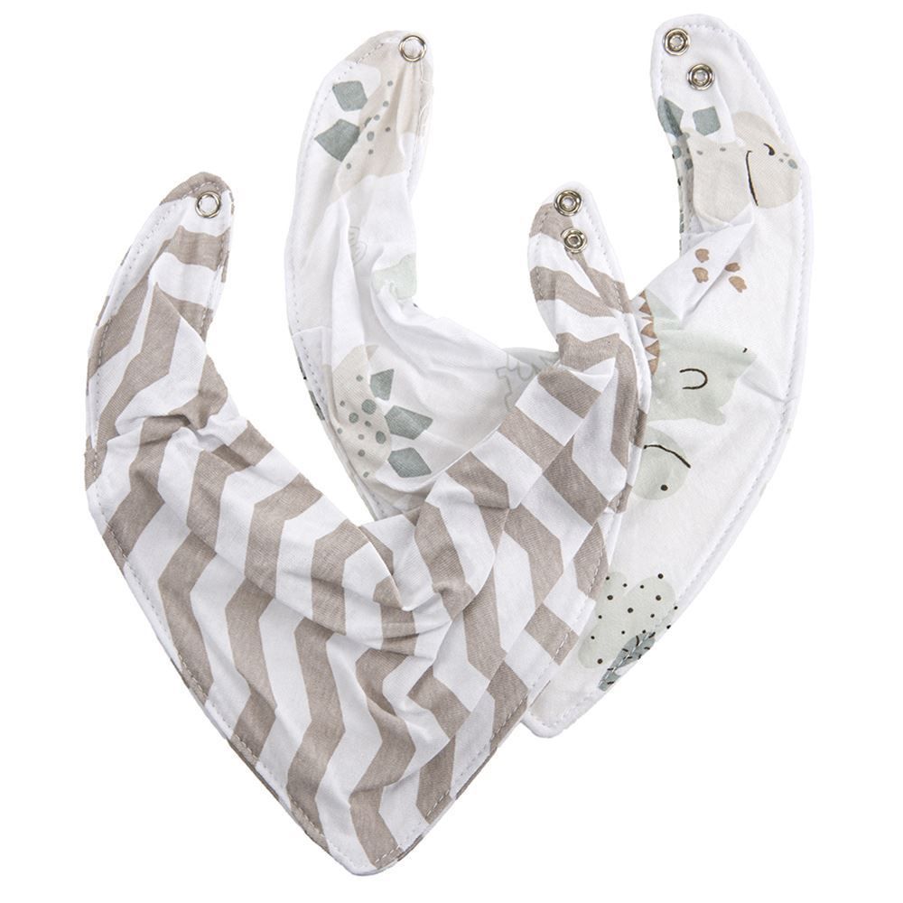 Kit Babador 2 Peças Yoyo Baby - Mundo Dos Dinos