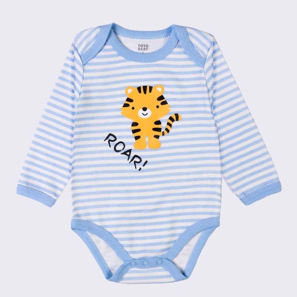 Kit Bebê Boby Manga Longa 3 Peças Yoyo Baby