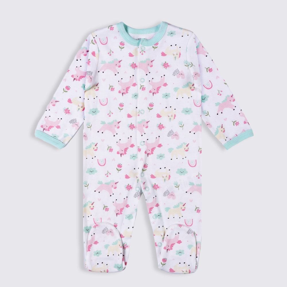 Kit Bebê Macacão, Body e Calça Yoyo Baby