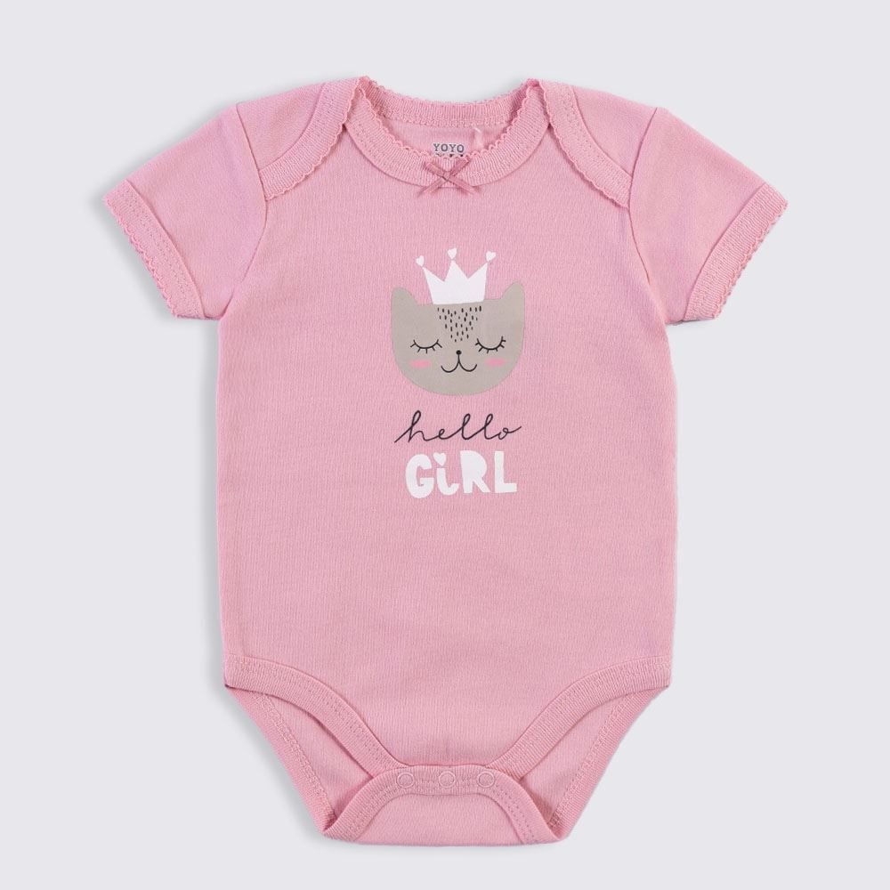 Kit Bebê Macacão, Body e Calça Yoyo Baby