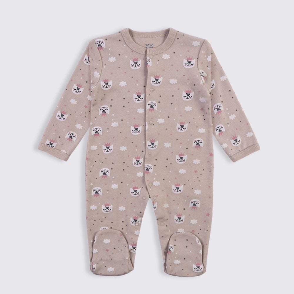 Kit Bebê Macacão, Body e Calça Yoyo Baby