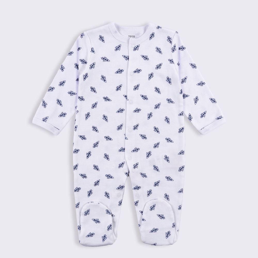 Kit Bebê Macacão, Body e Calça Yoyo Baby