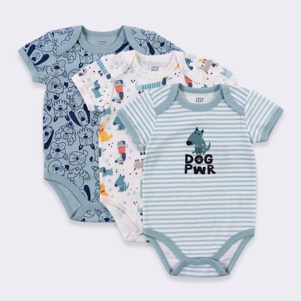 Kit Boby Bebê 3 Peças Yoyo Baby