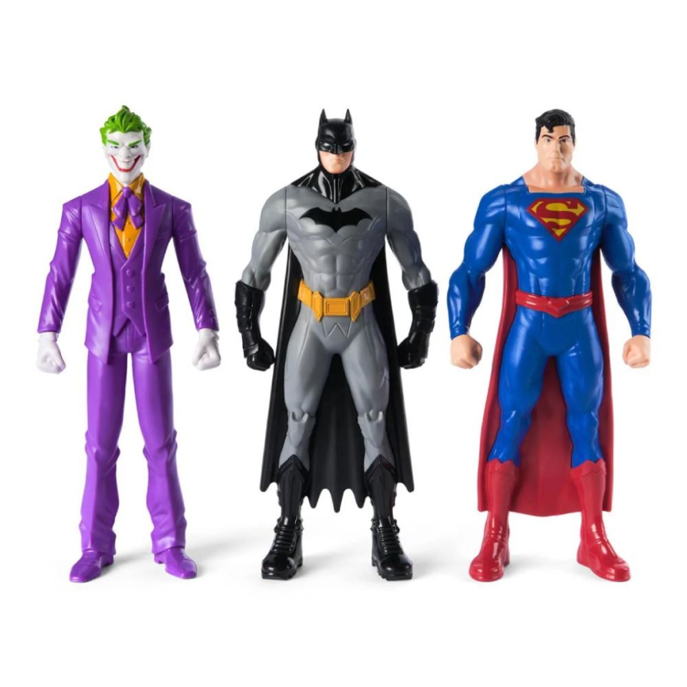 Kit Bonecos De Personagens 24 Cm Sunny Brinquedos 3 Peças - 4182