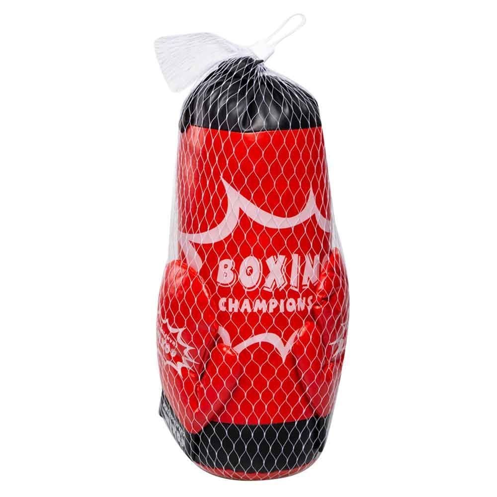 Kit Boxe Saco De Pancadas E Luvas Havan Toys - HBR0204