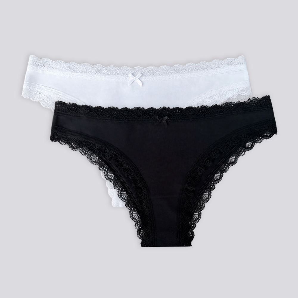 Kit Calcinha De Microfibra Com 2 Unidades Holla