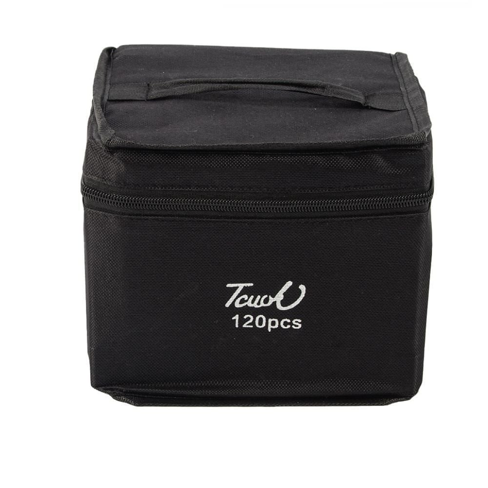 Kit Canetinhas 120 Cores Touch Ponta Dupla - Della Import