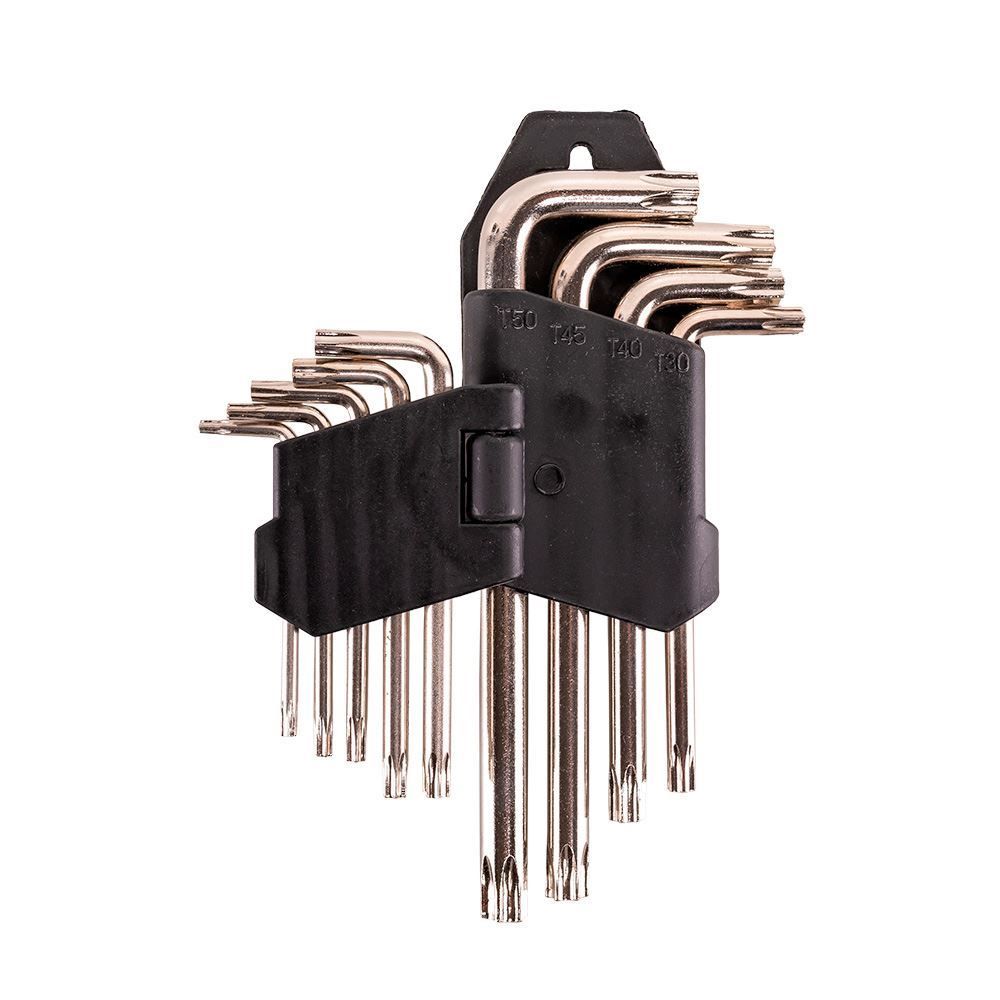 Kit Chave Torx 9 Peças Ct2224 Meghazine - Prata