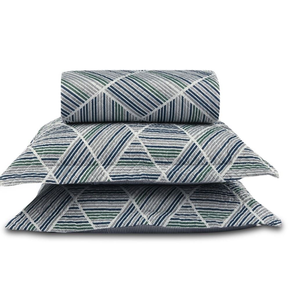 Kit Cobre Leito Casal Madison Hedrons 3 Pçs - Portus