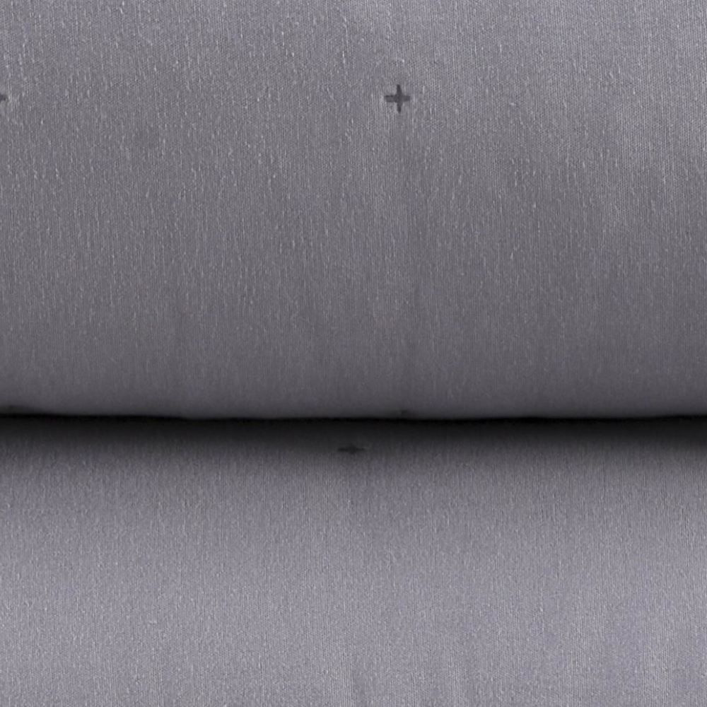 Kit Colcha Casal 100% Poliéster Elegance Havan Casa 3 pçs - Cinza