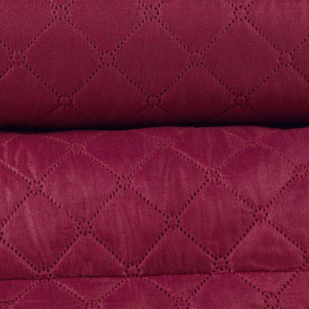 Kit Colcha Casal Lisa Versalhes Havan Casa 3 pçs - Rosa Malva