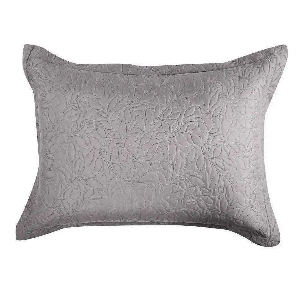 Kit Colcha Casal Lisa Versalhes Havan Casa 3 pçs - Cinza Amianto