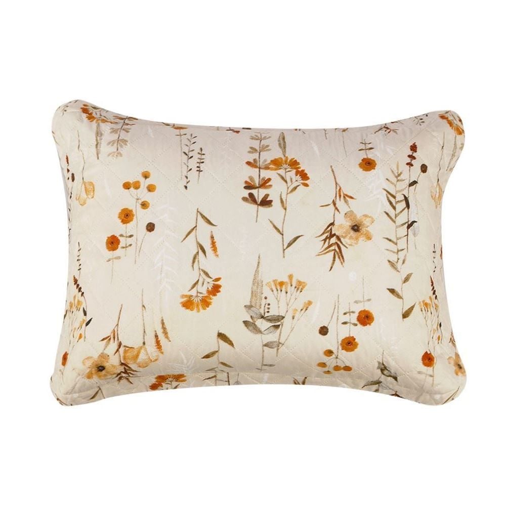 Kit Colcha King Estampada Versalhes Havan Casa 3 Peças - Floral Bege