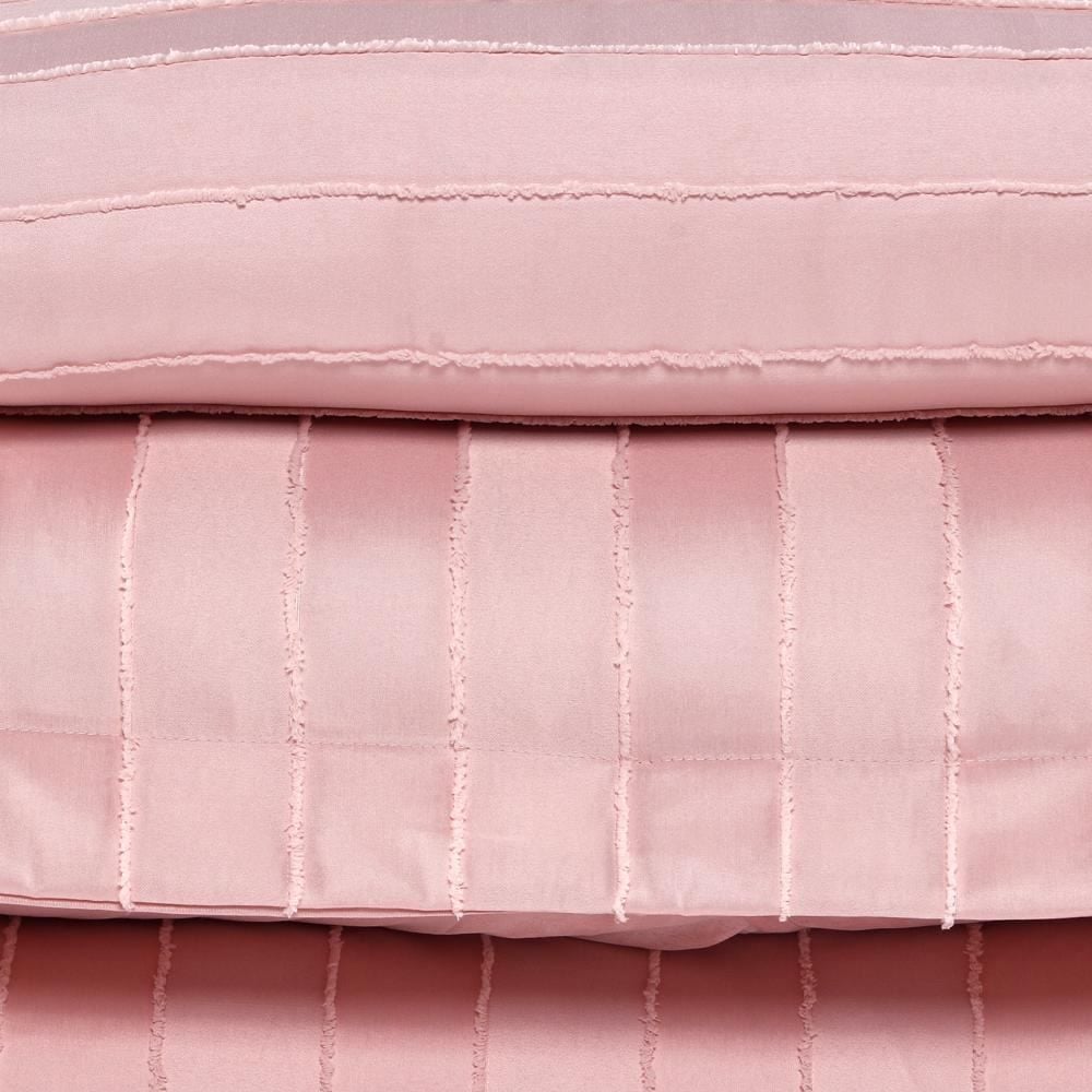 Kit Colcha King Lisa Premier Havan Casa 3 Pçs - Rosa