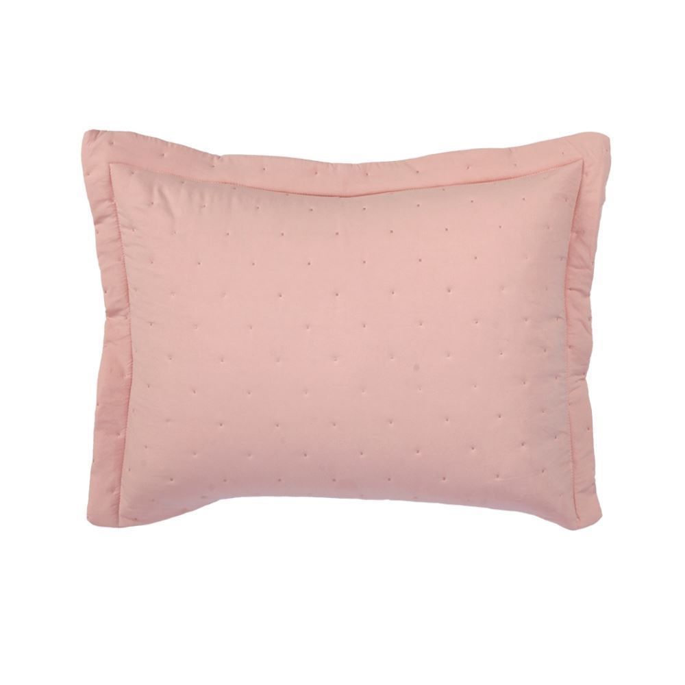 Kit Colcha King Requinte 3 Peças Havan Casa - Rosa Tule
