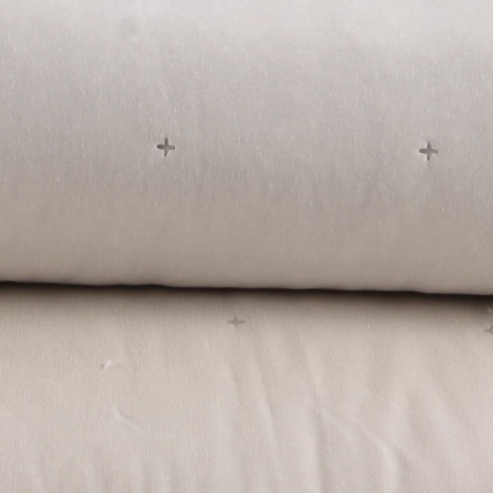 Kit Colcha Queen 100% Poliéster Elegance Lisa Havan Casa 3 Pçs - Bege