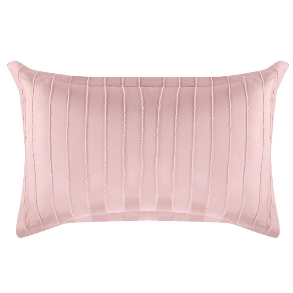 Kit Colcha Queen 100% Poliéster Lisa Premier Havan Casa 3 Pçs - Rosa