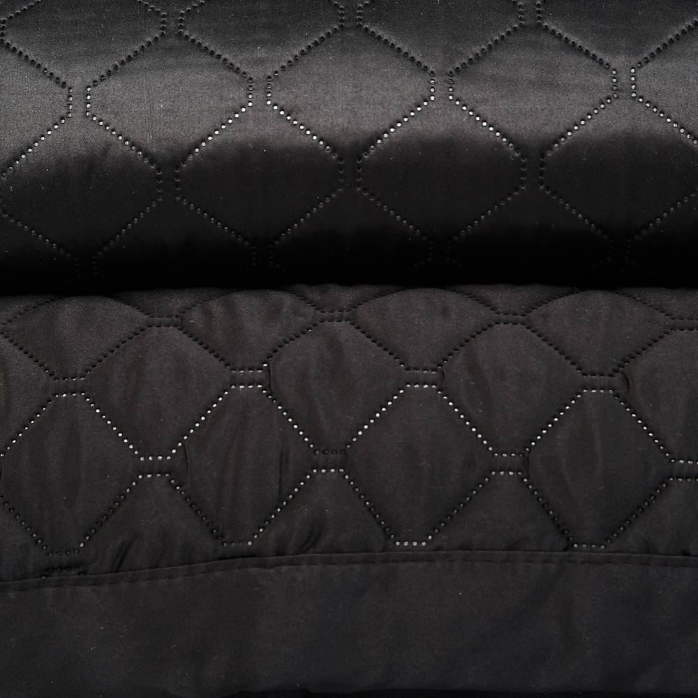 Kit Colcha Queen 100% Poliéster Havan Casa 3 Pçs - Preto