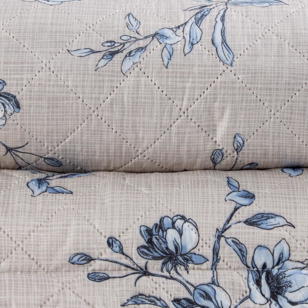 Kit Colcha Queen Estampada Versalhes 3 Peças Havan Casa - Arezzo Bege Floral