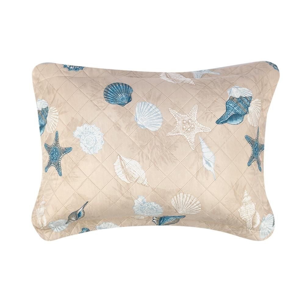 Kit Colcha Queen Estampada Versalhes Havan Casa 3 pçs - Oceano