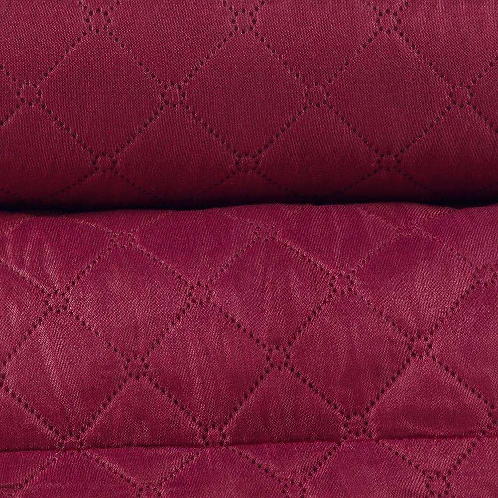 Kit Colcha Queen Lisa Versalhes Havan Casa 3 Pçs - Rosa Malva