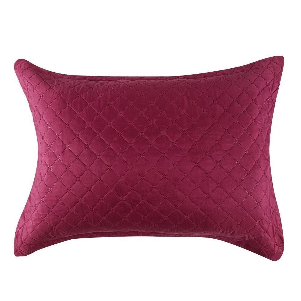 Kit Colcha Queen Lisa Versalhes Havan Casa 3 Pçs - Rosa Malva