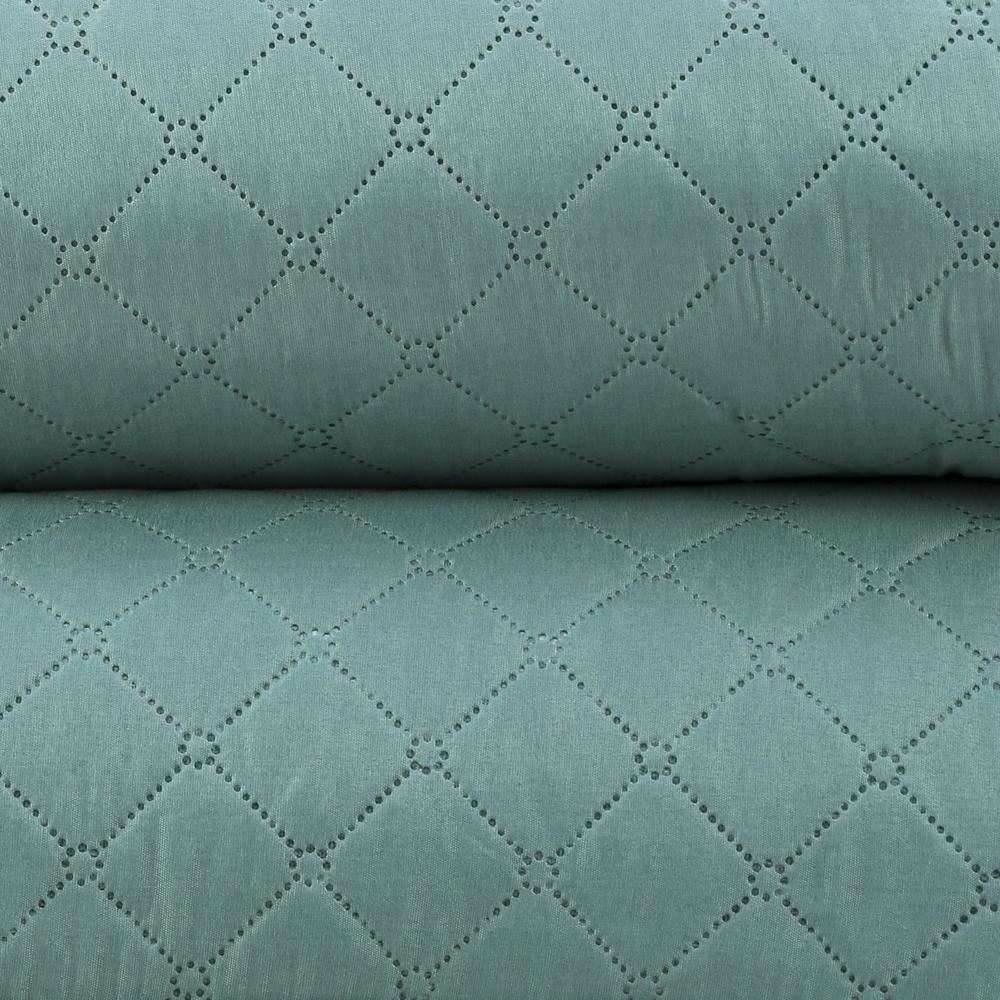 Kit Colcha Queen Lisa Versalhes Havan Casa 3 Pçs - Verde