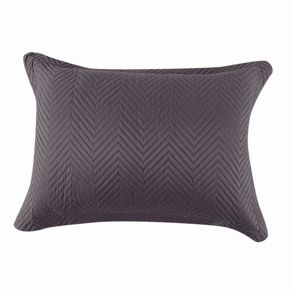 Kit Colcha Queen Lisa Versalhes Havan Casa 3 Pçs - Cinza Urbano