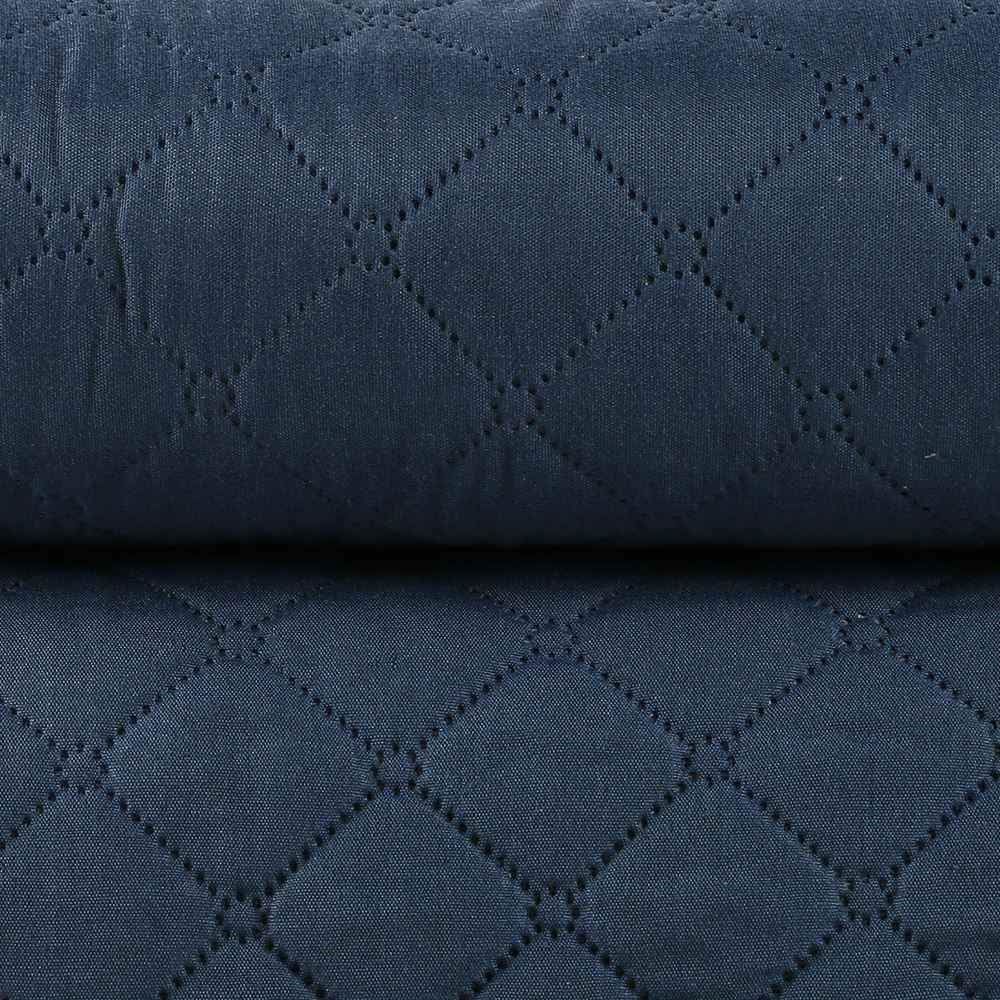 Kit Colcha Queen Lisa Versalhes Havan Casa 3 Pçs - Azul Jeans