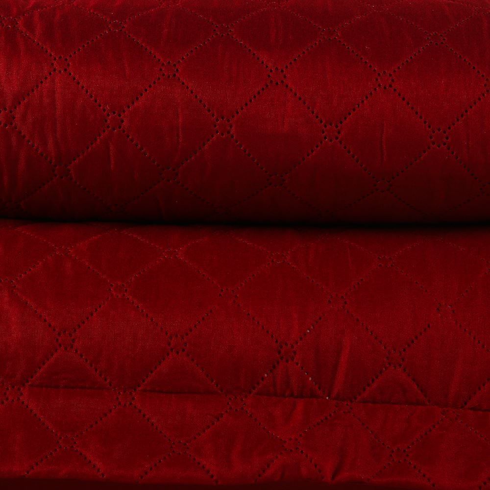 Kit Colcha Queen Lisa Versalhes Havan Casa 3 Pçs - Bloodstone