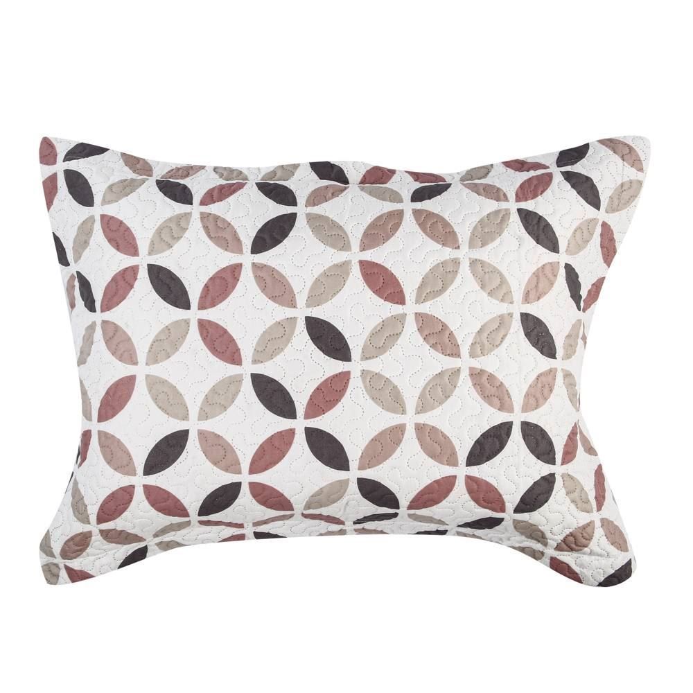 Kit Colcha Queen Versalhes Havan Casa 3 Peças - Devon Cinza Geo