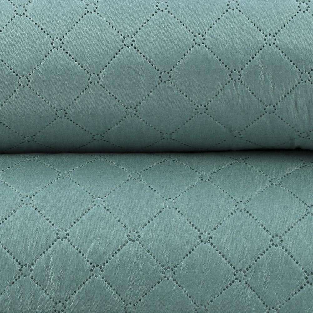 Kit Colcha Queen Versalhes Lisa Havan Casa 3 pçs - Verde