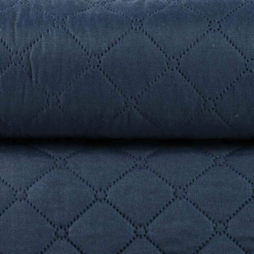 Kit Colcha Queen Versalhes Lisa Havan Casa 3 pçs - Azul Jeans