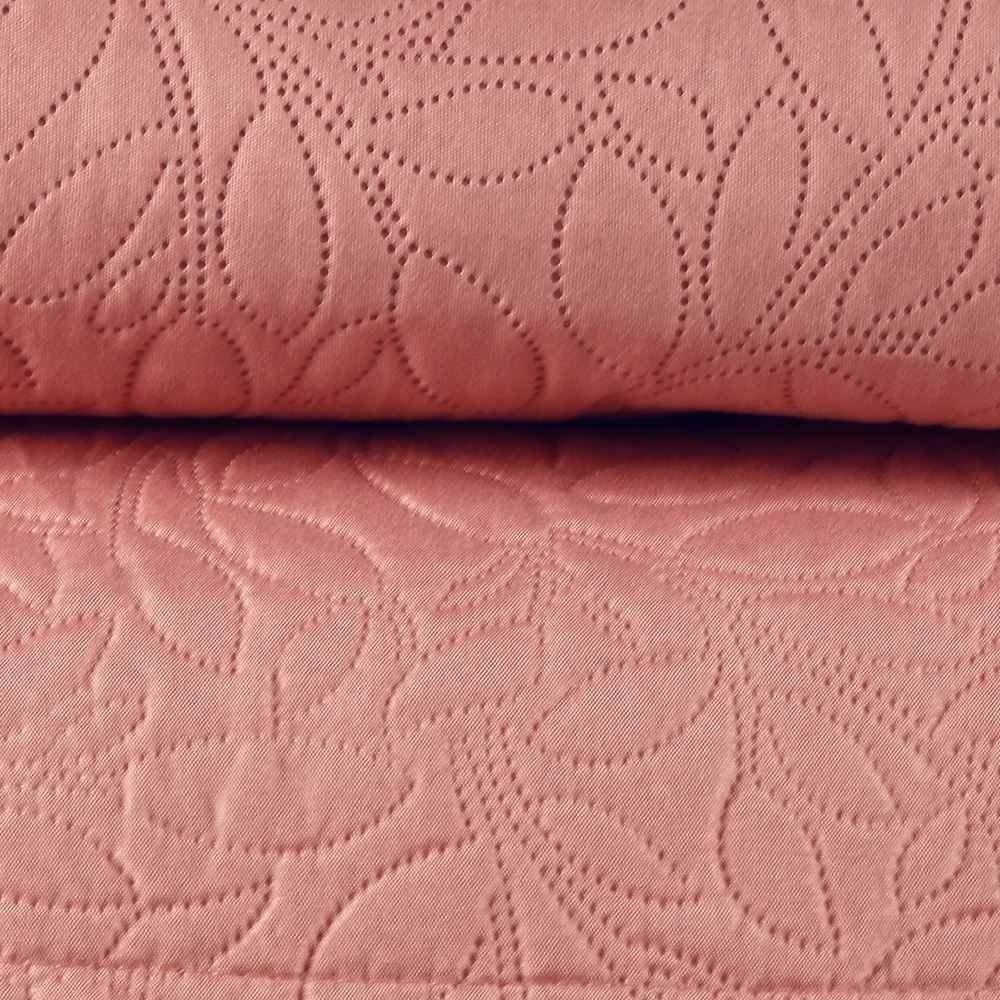 Kit Colcha Queen Versalhes Lisa Havan Casa 3 pçs - Rose