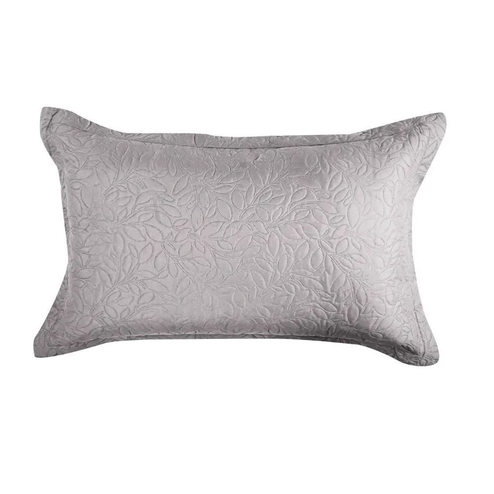 Kit Colcha Solteiro 100% Poliéster Versalhes Havan Casa 2 Peças - Cinza Amianto