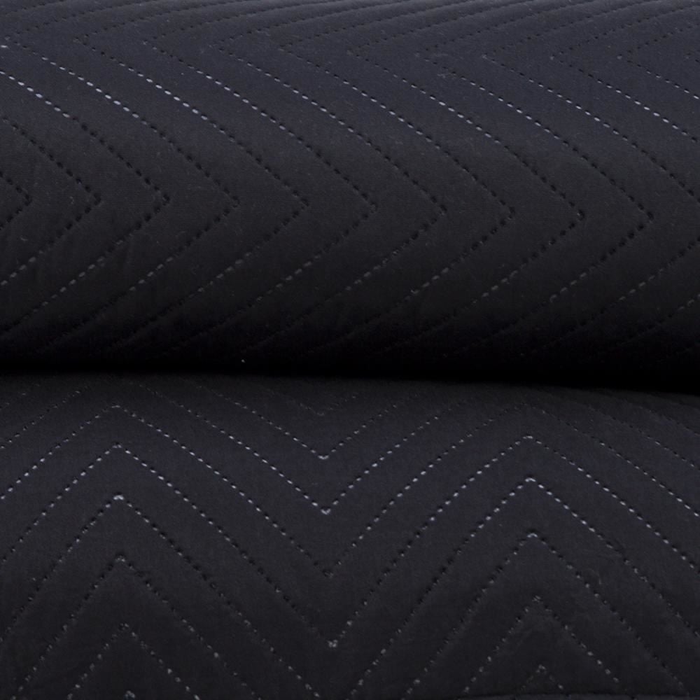 Kit Colcha Solteiro 100% Poliéster Versalhes Havan Casa 2 Peças - Preto