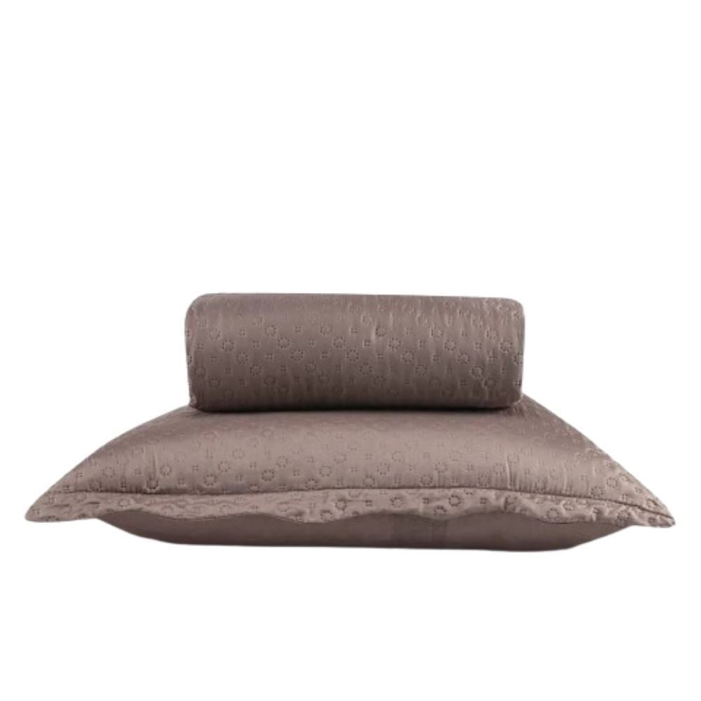 Kit Colcha Solteiro Microfibra Lisa Rozac 2 Pçs - Cabocla