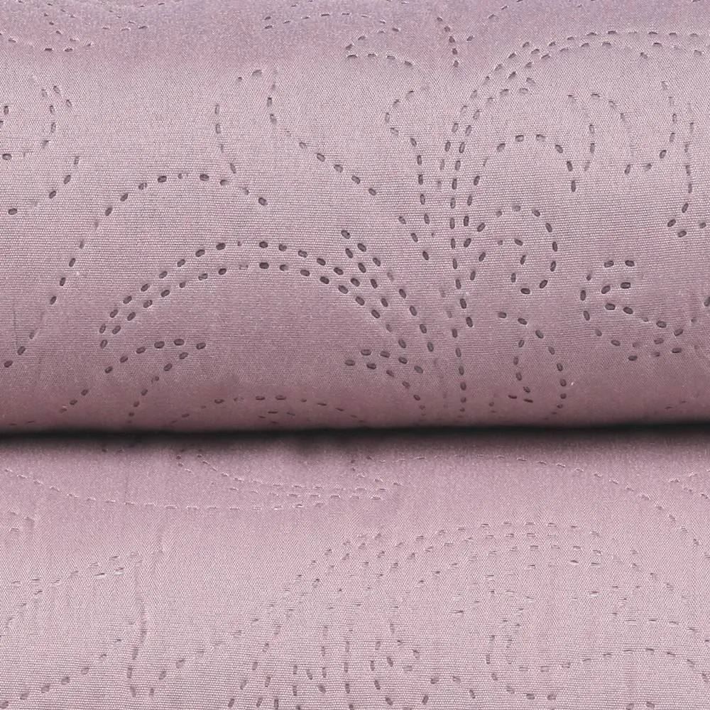 Kit Colcha Solteiro Microfibra Lisa Rozac 2 Pçs - Violeta