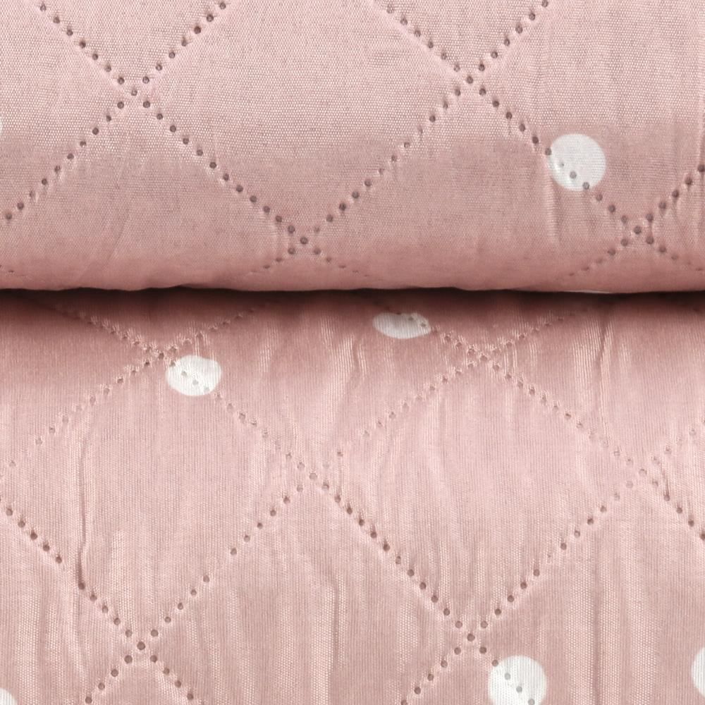 Kit Colcha Solteiro Dupla Face 150 Fios Versalhes Havan Casa 2 Pçs - Rosa Palido