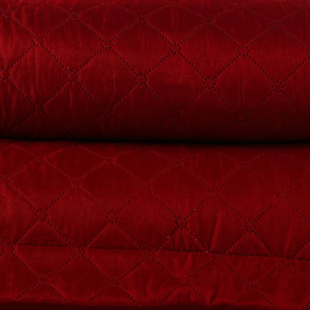 Kit Colcha Solteiro Versalhes Lisa Havan Casa 2 pçs - Bloodstone