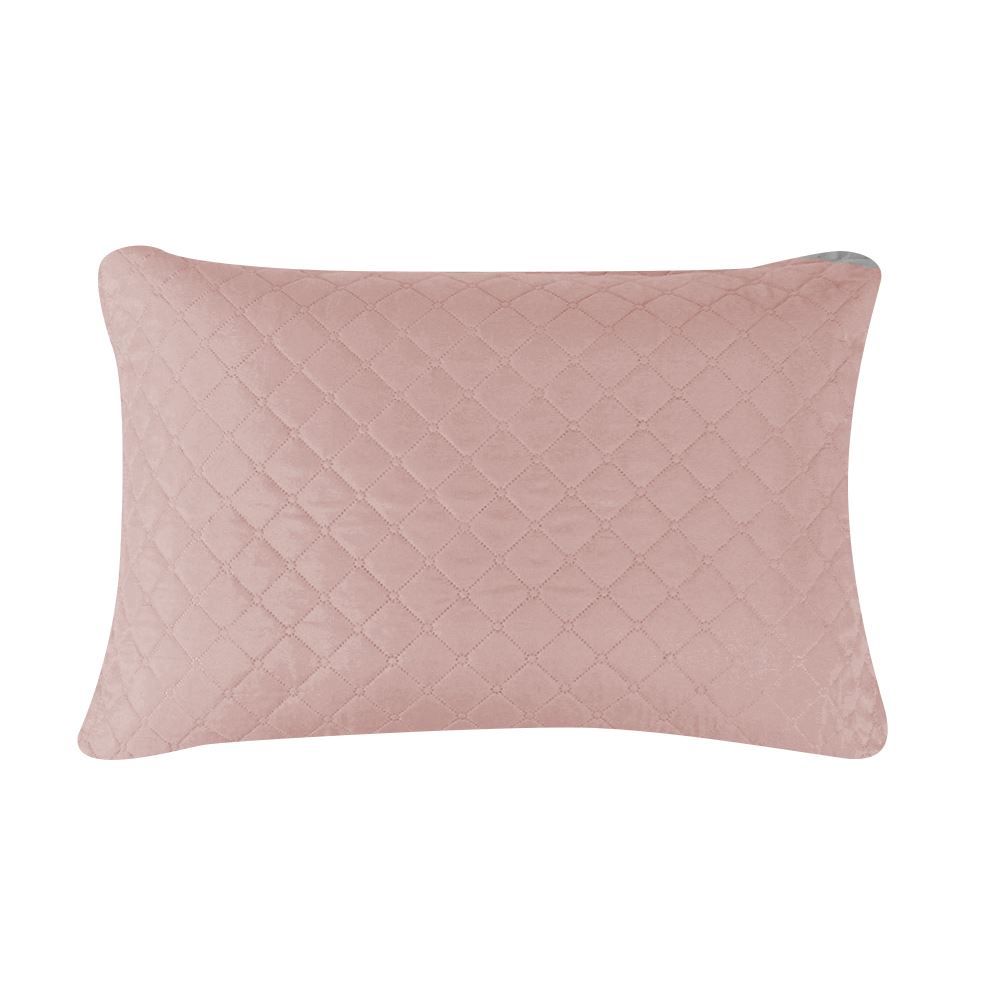 Kit Colcha Solteiro Versalhes Lisa Havan Casa 2 pçs - Rose