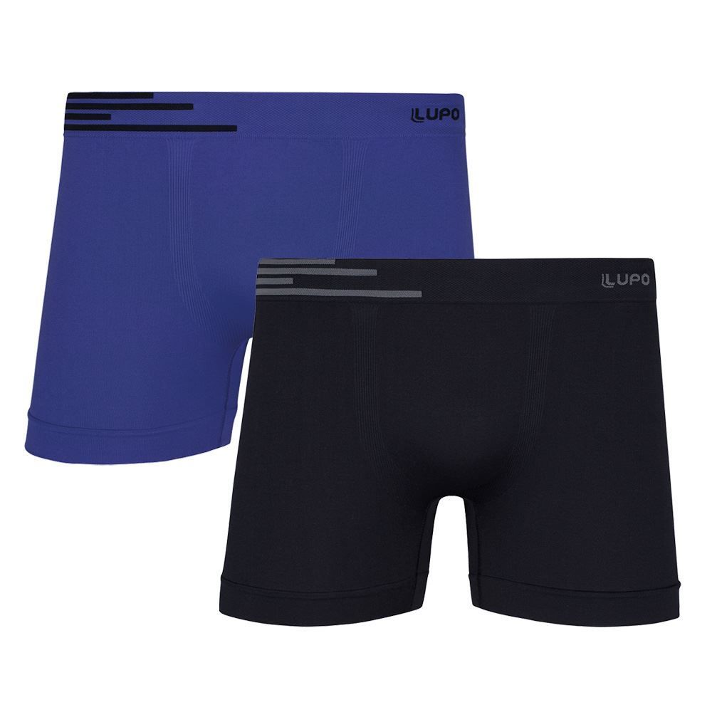 Kit com 2 Cuecas Boxer da Lupo