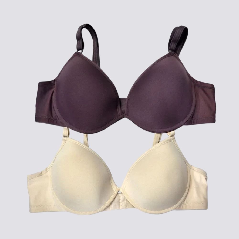 Kit com 2 Sutiãs com Bojo Delrio