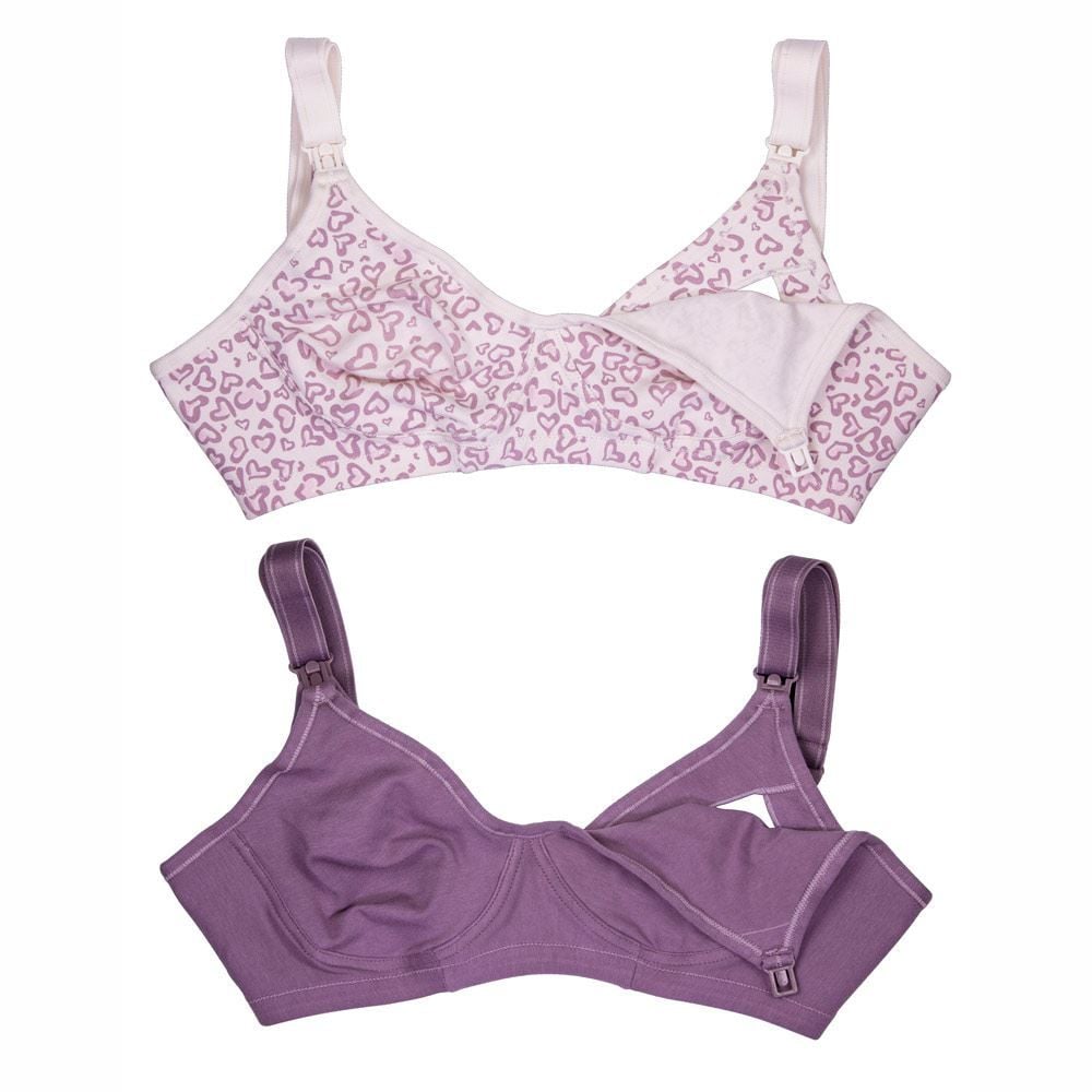 Kit com 2 Sutiãs Amamentação Duo DelRio Ref 40205